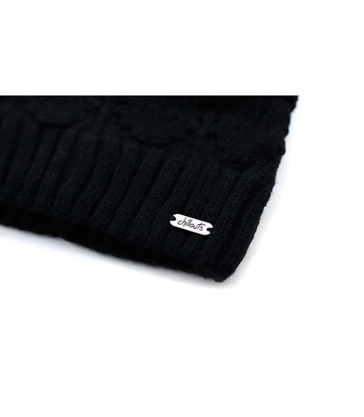 gorro borla negro chillouts gorro borla negro chillouts